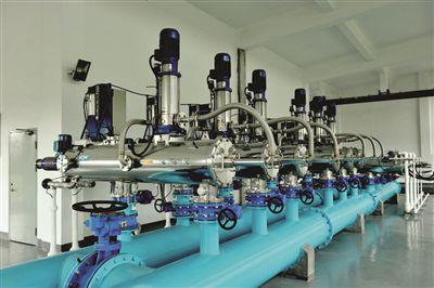 苏州工业污水处理首创“中水”回用经济