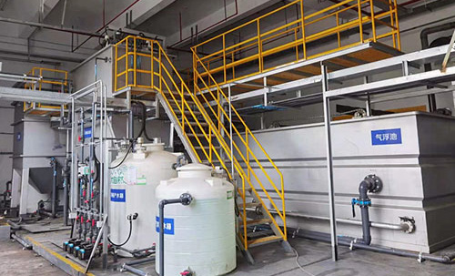 内资上市电器企业涂装生产线废水处理